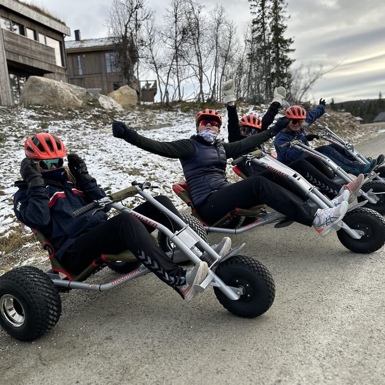 Mountaincarts klare for tur